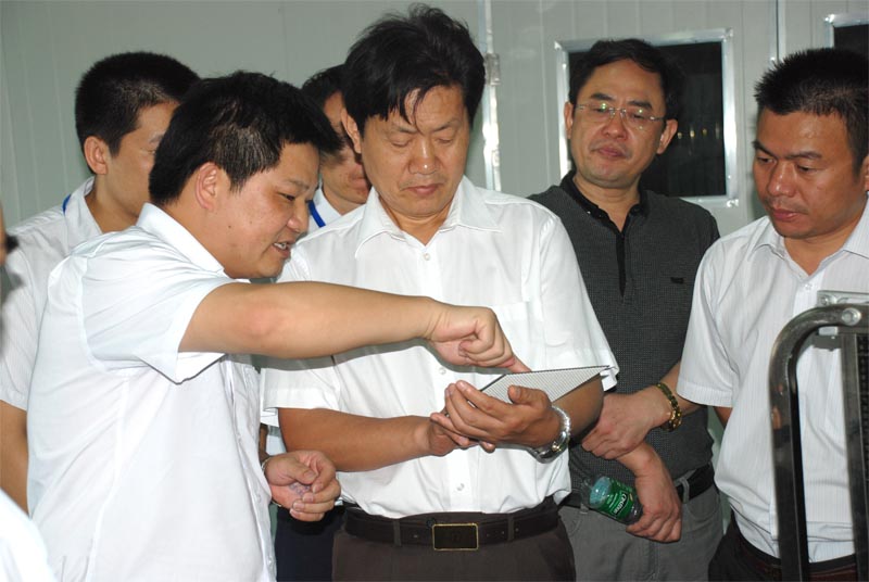 湖南省文化厅周用金厅长考察尊龙凯时光电